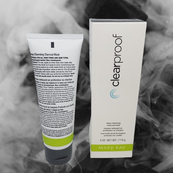 Clear Proof Deep-Cleansing Charcoal Mask - Mary Kay Mfg. 8-22 - Picture 3 of 4